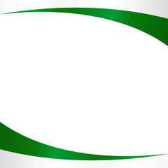 Obraz premium Pakistan Flag Frame Ribbon Corner Border Illustration