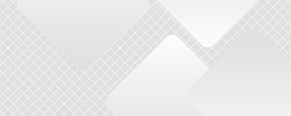 background design with diagonal line pattern in grey colour. Vector white horizontal template for business banner, formal invitation backdrop, luxury.