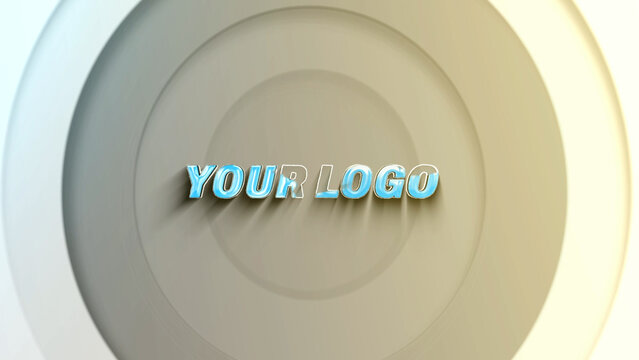 Minimal Wave Logo Reveal