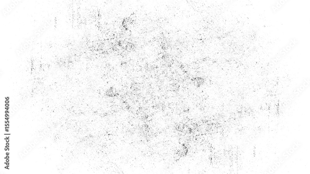 Poster Abstract grayscale texture with scattered particles forming a symmetrical pattern.