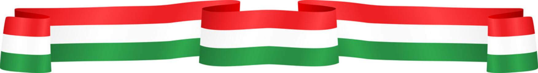 Kurdish Flag Ribbon Corner Border Illustration