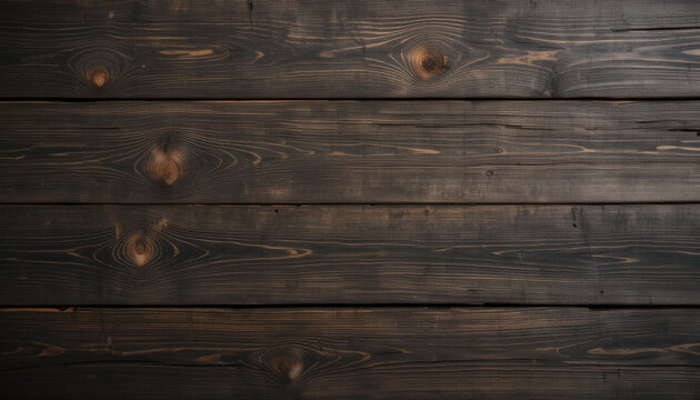 Panel de madera r&uacute;stica en tonos oscuros. 