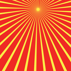 Fototapeta premium Sun burst background. Sun rays background. Retro abstraction. Comic design.