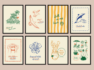 La Dolce Vita posters collection. 