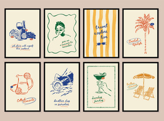 La Dolce Vita posters collection. 