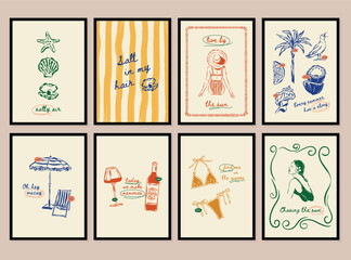 La Dolce Vita posters collection. 