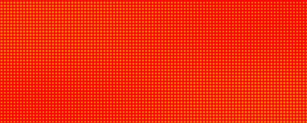 Dots halftone orange color pattern gradient texture with technology digital background.