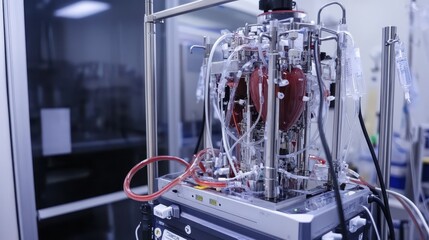 Advanced ECMO Machine for Heart and Lung Support in Medical Settings
