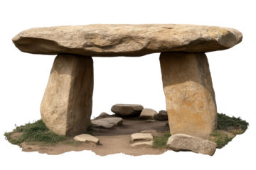 Discovering hidden dolmens: ancient stone structures revealing secrets of the past in solitary landscapes