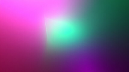 Obraz premium Abstract gradient background in pink, purple, green and white for modern presentation design