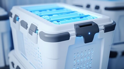 Advanced Medical Transport Box for Cold Chain Temperature Control