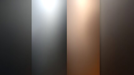 Abstract gradient background with smooth transition of gray, silver, and bronze colors