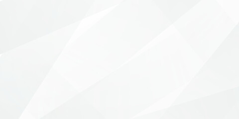Abstract white Geometric banner design background.