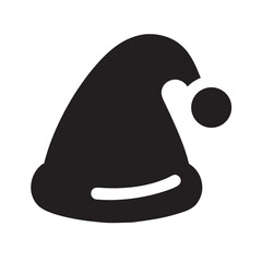 Santa hat line art