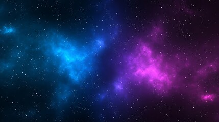 Vibrant space background with nebula clouds, stars, and cosmic dust for science and astronomy