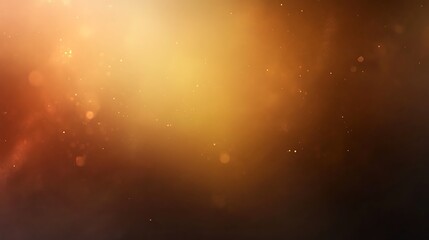 Abstract golden light background with soft bokeh effects and glowing particles, design element