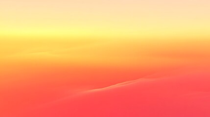 Abstract sunset gradient background with warm colors for design and wallpaper use