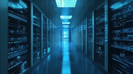 Secure Data Storage Room with Advanced Encryption Technology