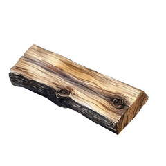 Wood Sandpaper, watercolor illustration vector, isolated on a white background.