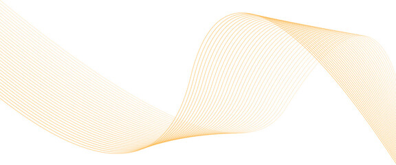 Vector abstract wave curve lines technology concept for banner, template, wallpaper background 