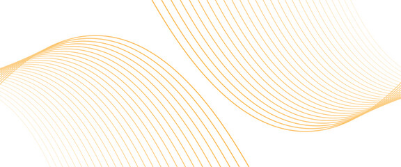 Fototapeta premium Vector abstract white geometric wave with lines