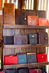 leather wallets and purses handmade