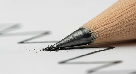 close up of pencil Generative AI	
