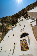 Monastère orthodoxe d'Ostrog au Montenegro