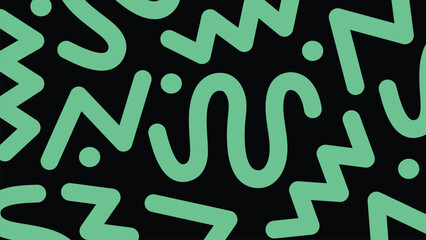 Bold marine curves abstract background