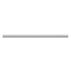 Long, sleek metal bar resting on a clean surface, ideal for industrial or design applications