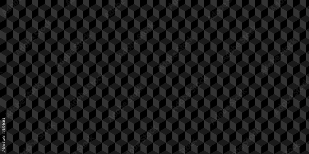 Poster abstract wall minimal black cube square creative diamond triangle geometric tile hexagon mosaic grid