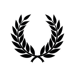 laurel wreath vector