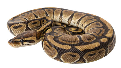 Fototapeta premium Snake, isolated transparent background