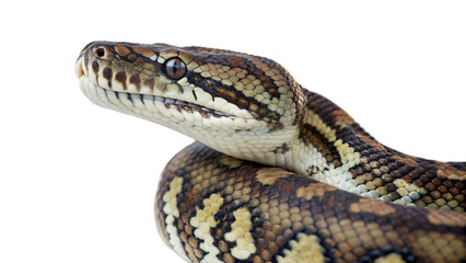 Obraz premium Snake, isolated transparent background