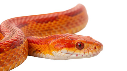 Obraz premium Snake, isolated transparent background