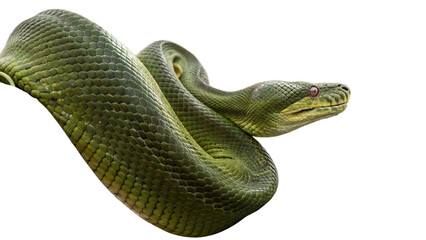  Snake, isolated transparent background