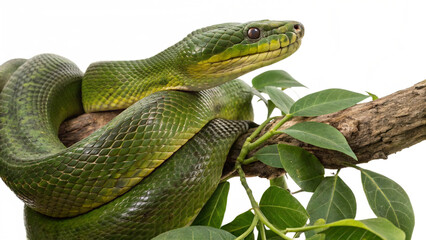  Snake, isolated transparent background