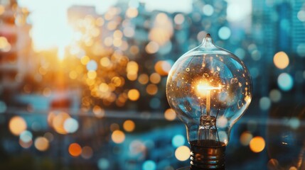 clean energy on smart city, reduce global warming  power, renewable, ecological, environment, technology, electricity, wind, green, environmental