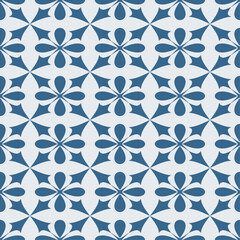 seamless blue pattern