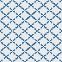 Naklejka premium seamless blue pattern