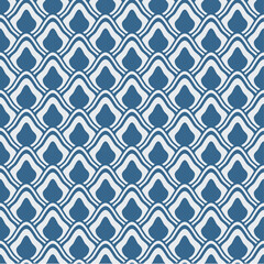 seamless blue pattern