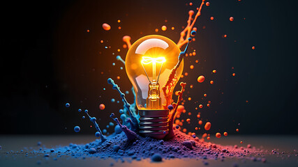 Vivid, photorealistic flames rise in tangerine and golden yellow hues against a stark black background, capturing texture, kinetic energy, and fluid motion for bold visual impact.