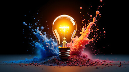 Vivid, photorealistic flames rise in tangerine and golden yellow hues against a stark black background, capturing texture, kinetic energy, and fluid motion for bold visual impact.