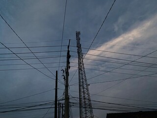 high voltage power lines