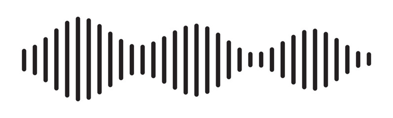 Music wave line sound one noise icon audio frequency signal podcast radio sound wave volume hand art. sound wave Effect. sound and audio waves. Volume wave ,Waves of the equalizer. 
