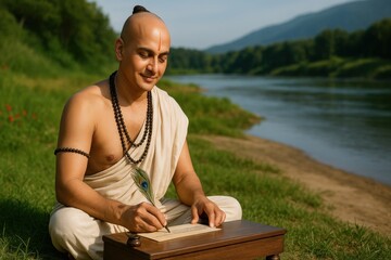 Tulsidas Jayanti background.