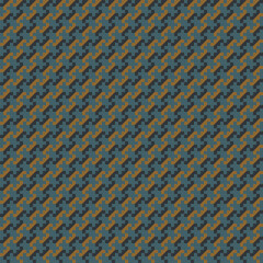 Retro Geometric Seamless Pattern for Textile Print for Fabric, Bold Abstract Houndstooth Design