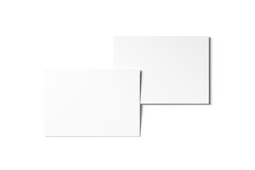Blank Postcard Mockup