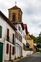 Notre-Dame-de-l’Assomption Church in the Heart of the Basque Village of La Bastide-Clairence