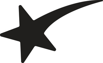 Geometric Sparkle Icon &ndash; Four Pointed Star Design Element